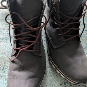 Timberland 6-Inch Boot, off black, women 8.5 size